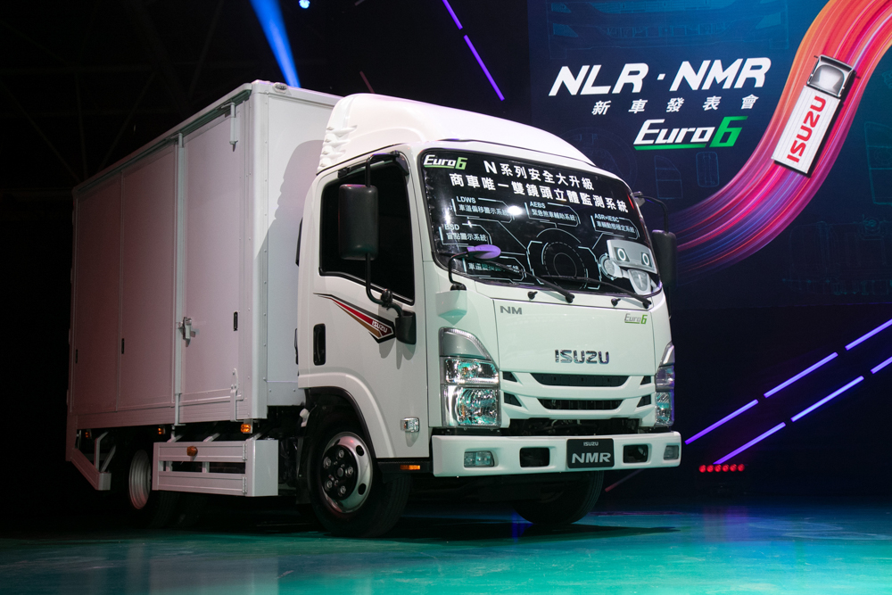ISUZU 六期全車系新車，含 NLR5 噸、NMR6.5 噸等商用貨車發表