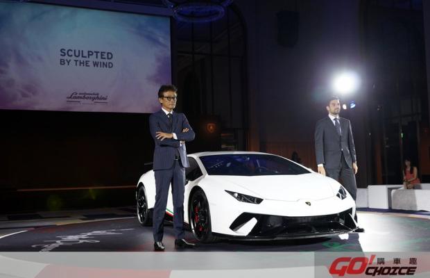 因風而生，擘雲馳行 全新 Lamborghini Huracán Performante震撼抵台