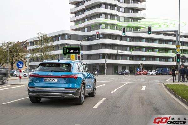 Audi在歐洲啟用交通號誌資訊互聯服務