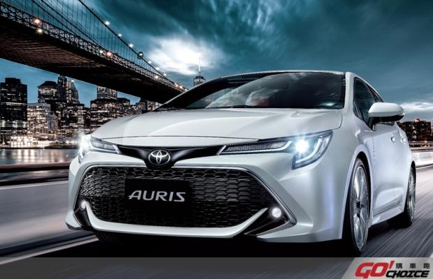 「五門進口掀背車銷售冠軍TOYOTA AURIS 2020年式升級TSS 2.0」