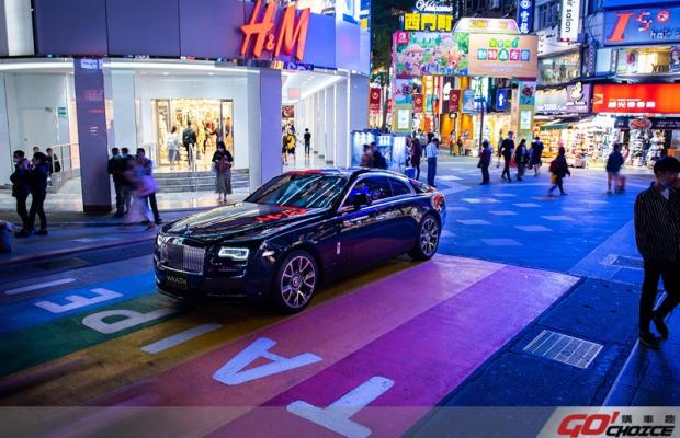 突破框架 展現品牌年輕化企圖心 Rolls-Royce Wraith 透過鏡頭展演台北夜之美