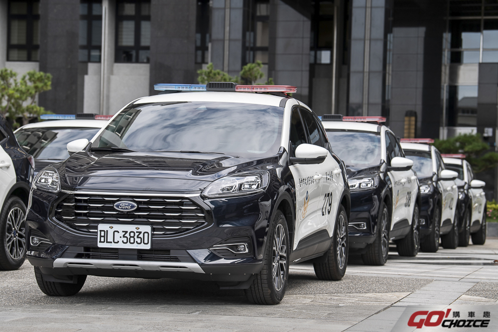 Ford Kuga 投入臺中市政府警察局服役