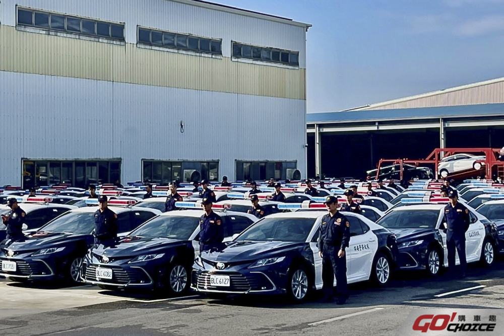 108 台 TOYOTA CAMRY 進駐高雄市警局