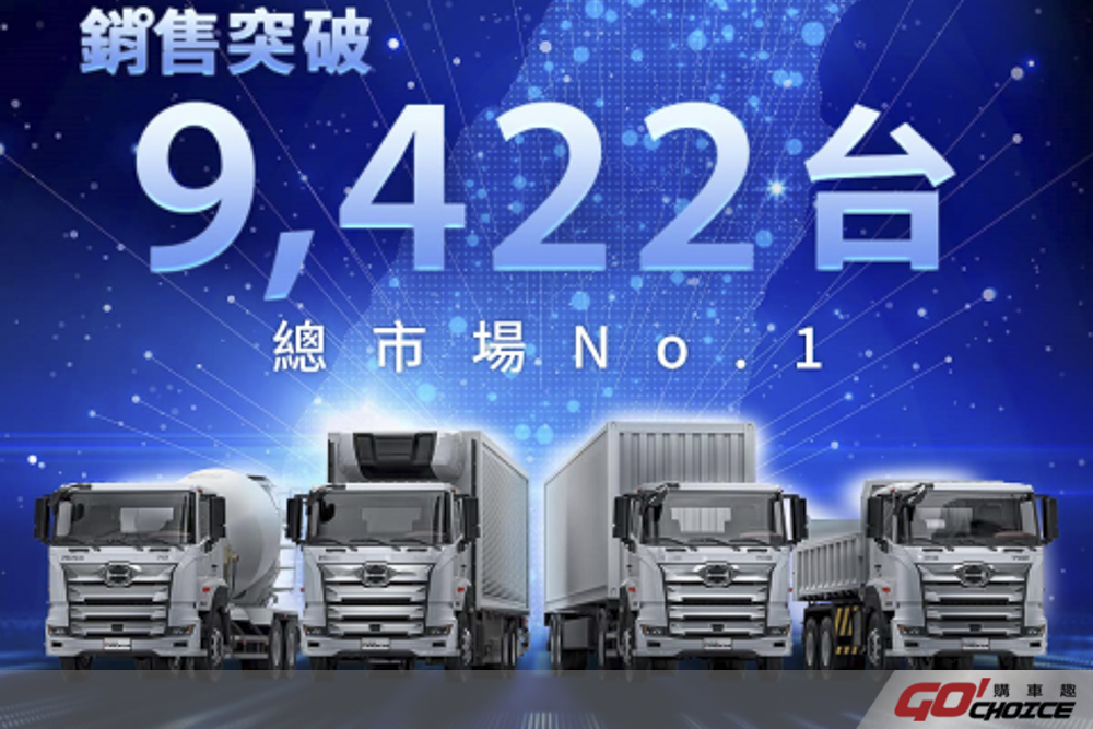 TOYOTA & HINO 贏得 2021年台灣 3.49 噸以上商用車總市場銷售冠軍