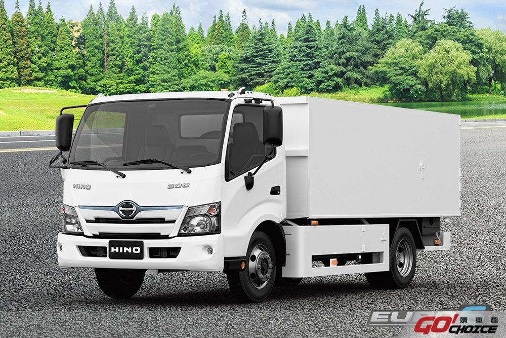 HINO 300系列 Hybrid 油電複合動力商用車在台上市