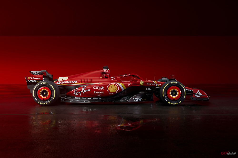 Scuderia Ferrari 車隊 Ferrari SF-24 賽車正式亮相