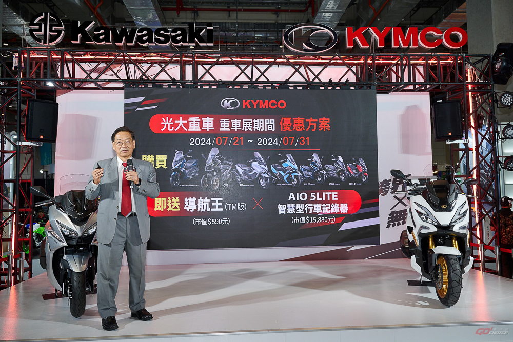 Kymco 重型速克達稱霸海外 柯俊斌執行長重機展親揭重磅消息！