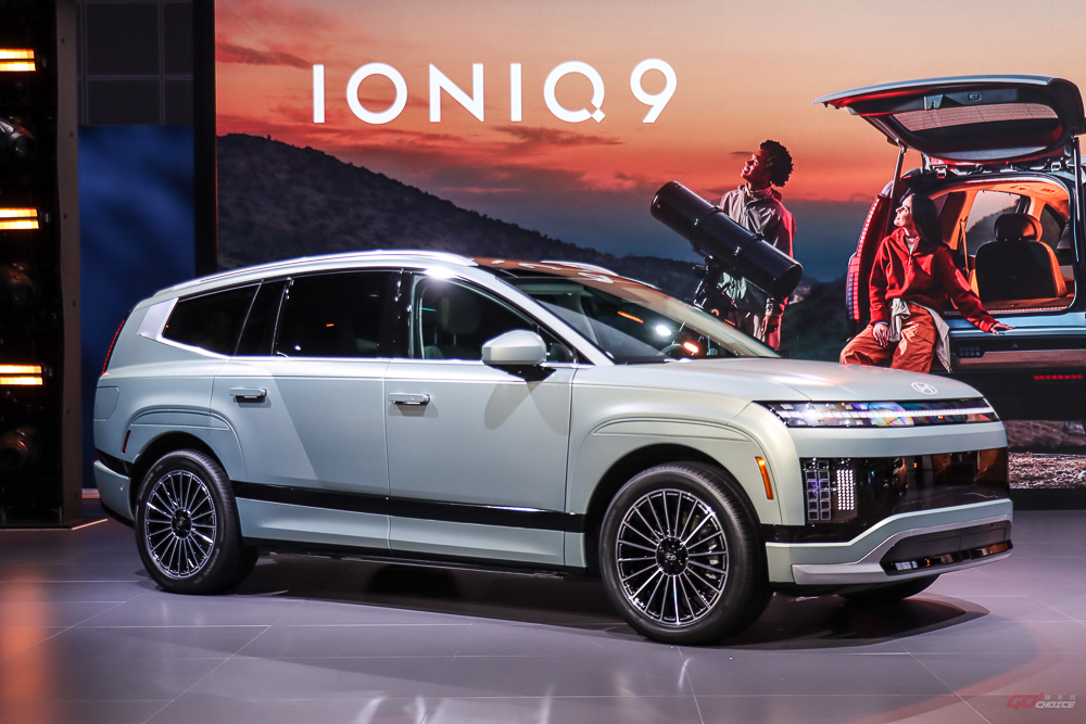2024 美國洛杉磯車展，Hyundai Ioniq 9 首發現場直擊！