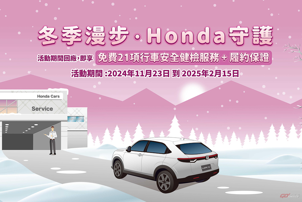 Honda Care+ 21 項行車安全健檢優惠活動實施中