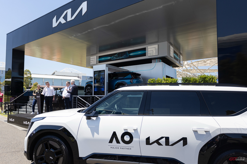 Kia EV6、EV9 等純電車款 領軍AO25澳洲網球公開賽官方全電動化車隊