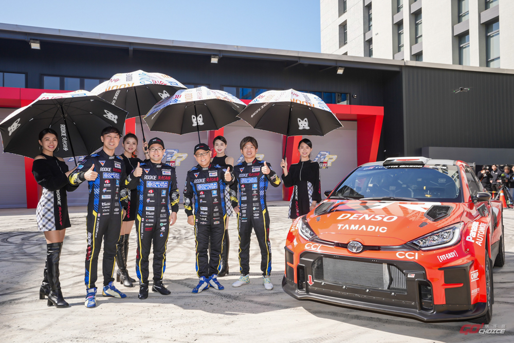豐田章男無預警現身！Toyota 攜 ROOKIE Racing 參與 GR Garage 林口館開幕！