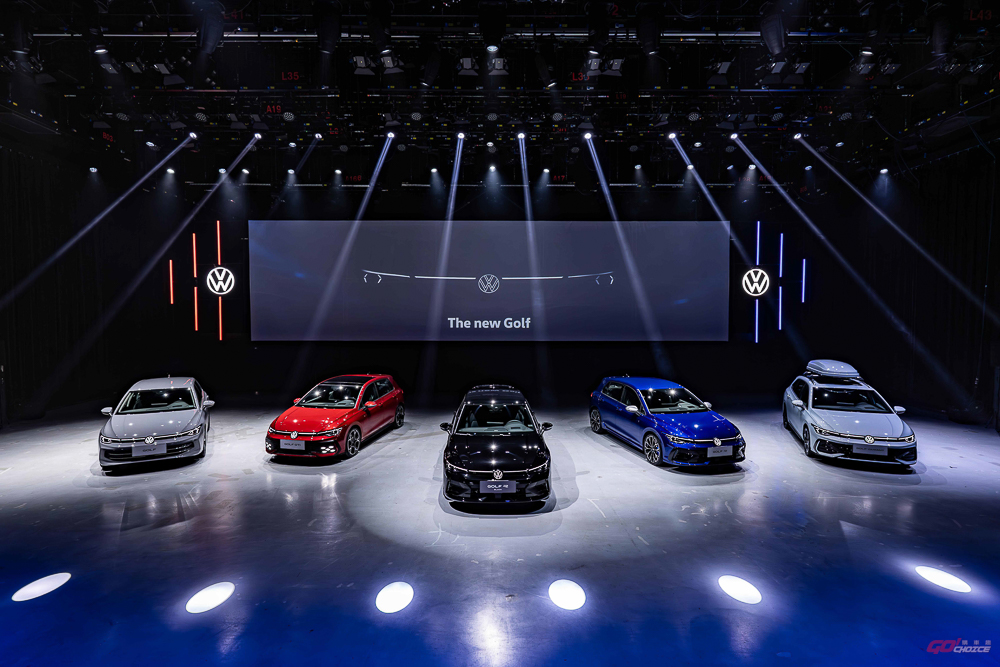 Volkswagen 小改款 Golf Mk8.5 全車系導入販售，售價 106.8 萬起！