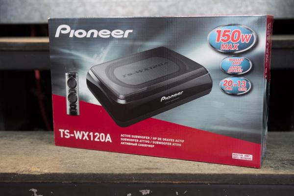 PIONEER TS-WX120A 超薄型主動式重低音喇叭